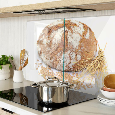 Glass kitchen board Bread and cereals