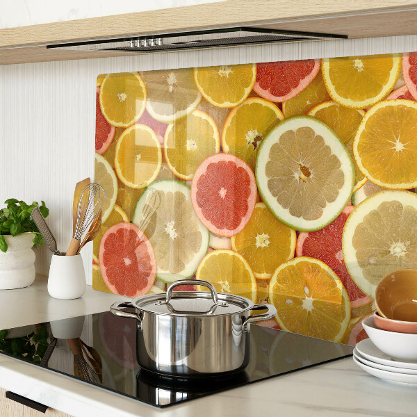Chopping board Citrus fruits in rainbow colors