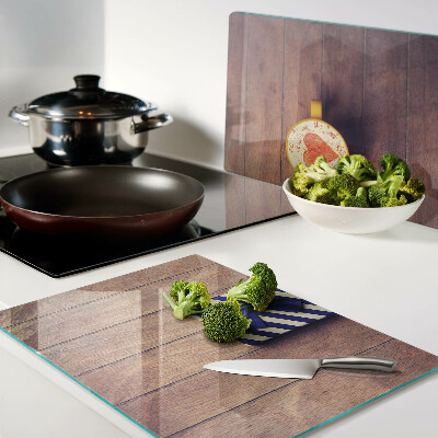 Chopping board A gift with a heart on a cup