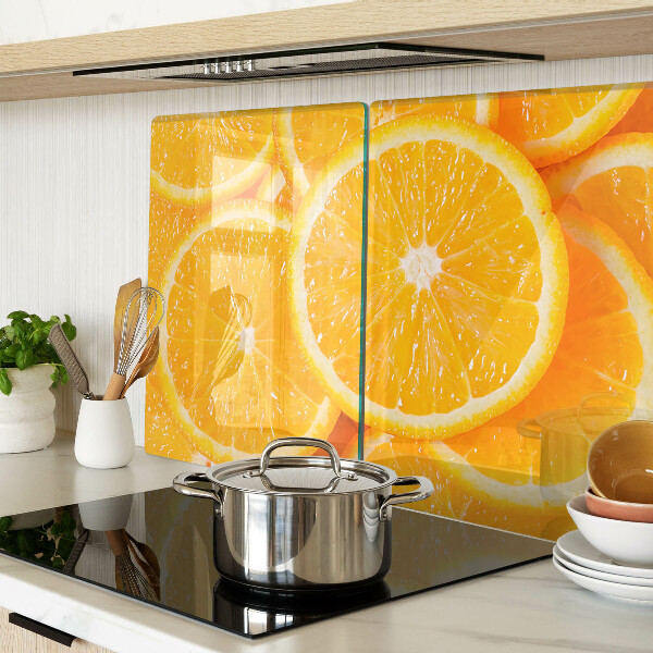 Cutting board Orange slices