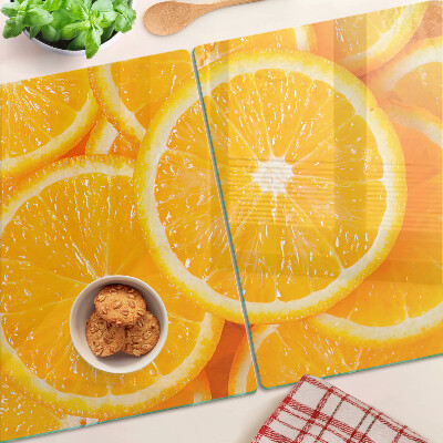 Cutting board Orange slices