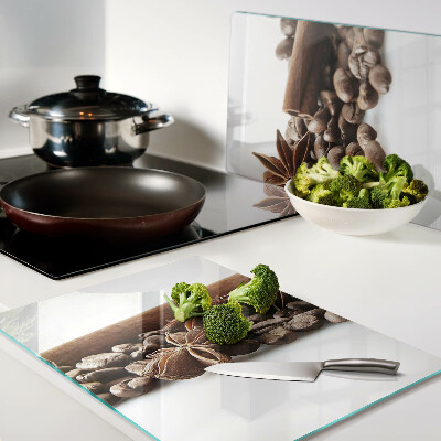 Chopping board Coffee and spices
