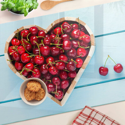 Chopping board Cherries in the heart