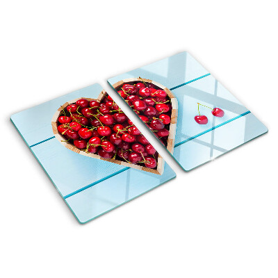 Chopping board Cherries in the heart