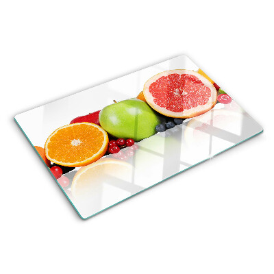 Cutting board Citrus fruits in pastel colors