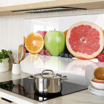 Cutting board Citrus fruits in pastel colors