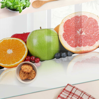 Cutting board Citrus fruits in pastel colors