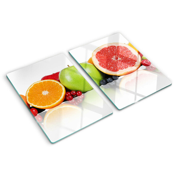 Cutting board Citrus fruits in pastel colors