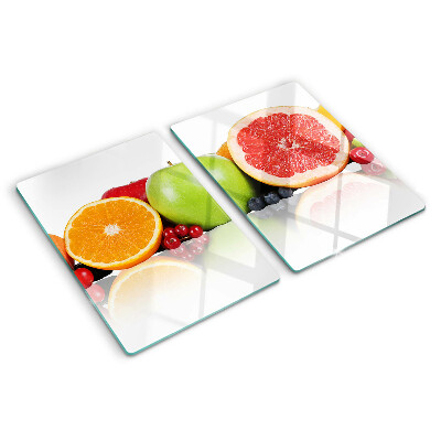Cutting board Citrus fruits in pastel colors