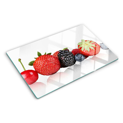 Glass chopping board Forest fruits
