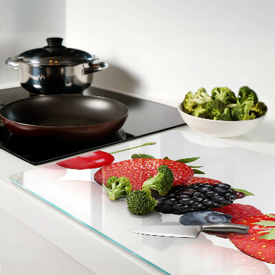 Glass chopping board Forest fruits