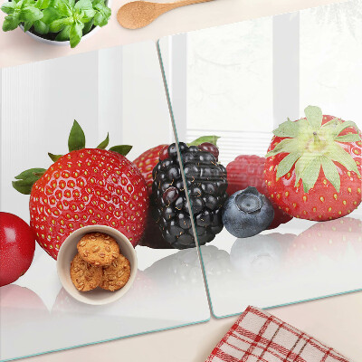 Glass chopping board Forest fruits