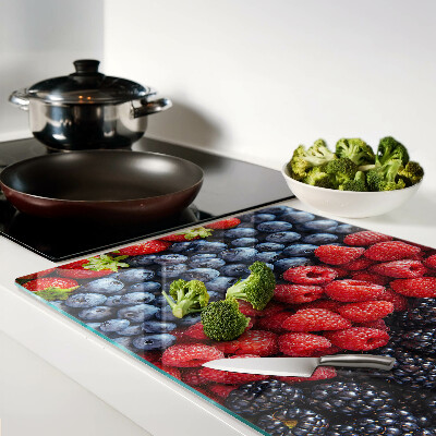 Glass chopping board Forest fruits