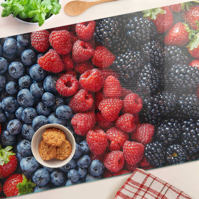 Glass chopping board Forest fruits