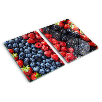 Glass chopping board Forest fruits