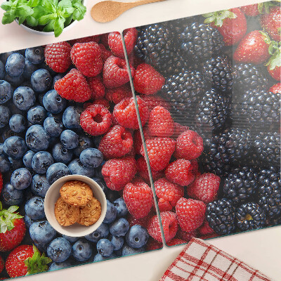 Glass chopping board Forest fruits