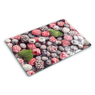 Chopping board glass Forest fruits