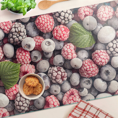 Chopping board glass Forest fruits