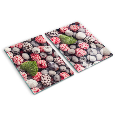 Chopping board glass Forest fruits