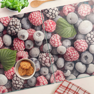 Chopping board glass Forest fruits