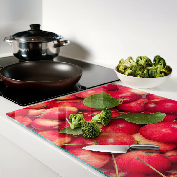 Cutting board Apples in different shades