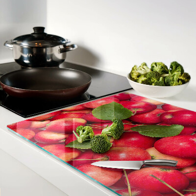 Cutting board Apples in different shades
