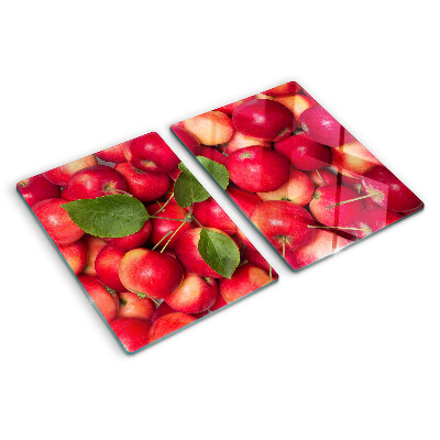 Cutting board Apples in different shades