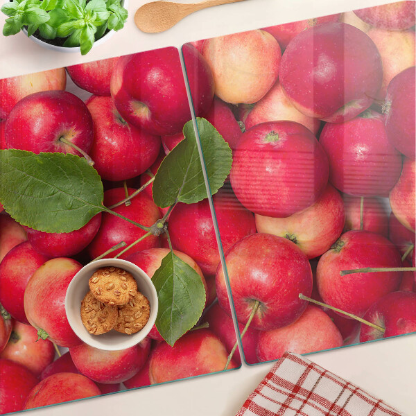 Cutting board Apples in different shades
