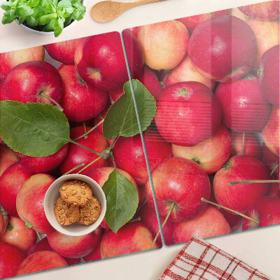Cutting board Apples in different shades