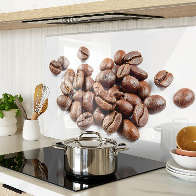 Glass chopping board Coffee beans