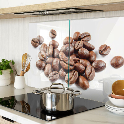 Glass chopping board Coffee beans