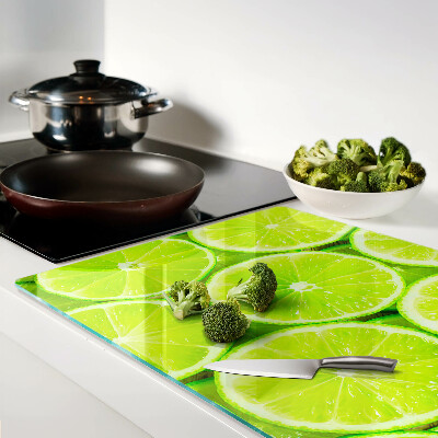 Chopping board Lime slices