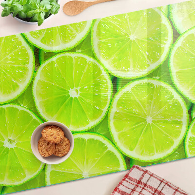 Chopping board Lime slices
