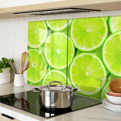 Chopping board Lime slices