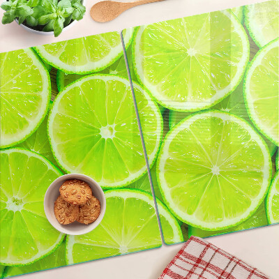 Chopping board Lime slices