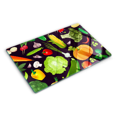 Chopping board Vegetables and herbs