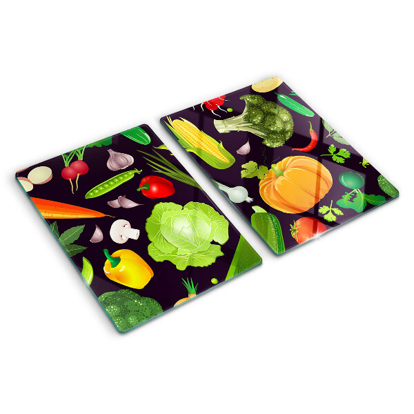 Chopping board Vegetables and herbs