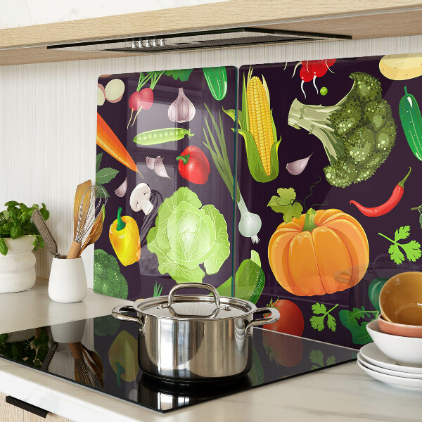 Chopping board Vegetables and herbs