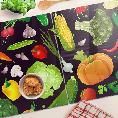 Chopping board Vegetables and herbs