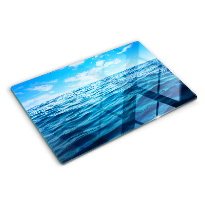 Glass kitchen board Sea and sky