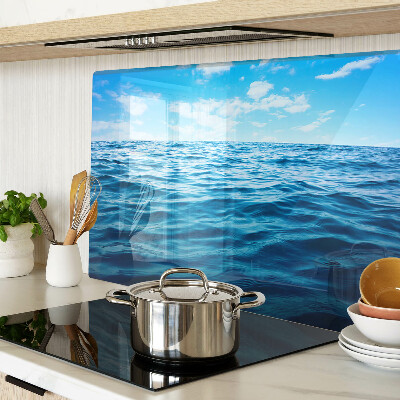 Glass kitchen board Sea and sky