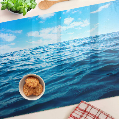 Glass kitchen board Sea and sky