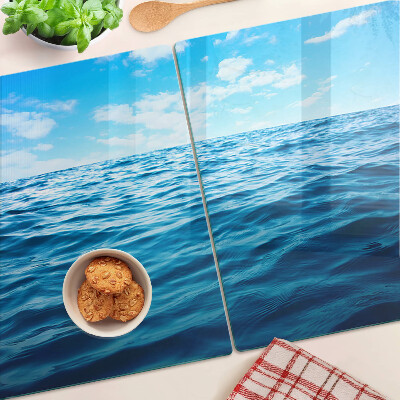 Glass kitchen board Sea and sky