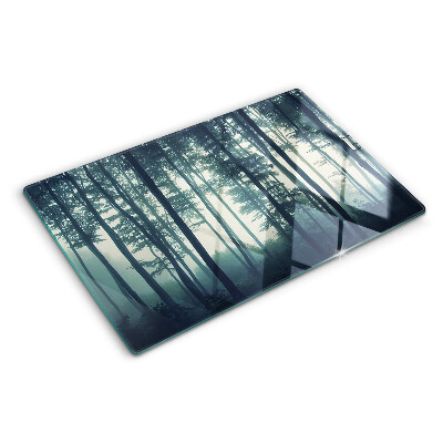 Cutting board Forest into the fog