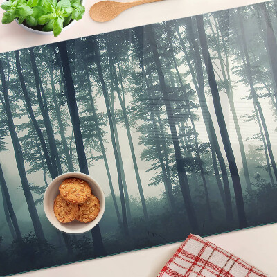 Cutting board Forest into the fog