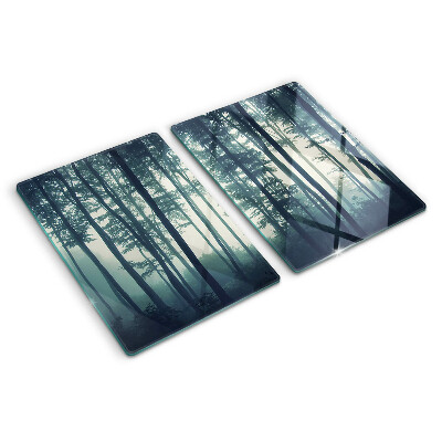 Cutting board Forest into the fog