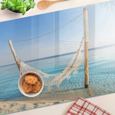 Chopping board Hammock by the sea