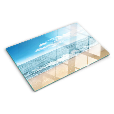 Chopping board Beach and sea