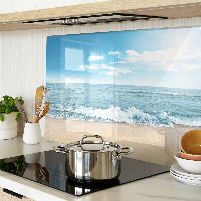 Chopping board Beach and sea