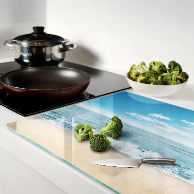 Chopping board Beach and sea
